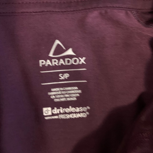 Paradox Purple Dri Release 1/2 zip Pullover - Small - Picture 5 of 8